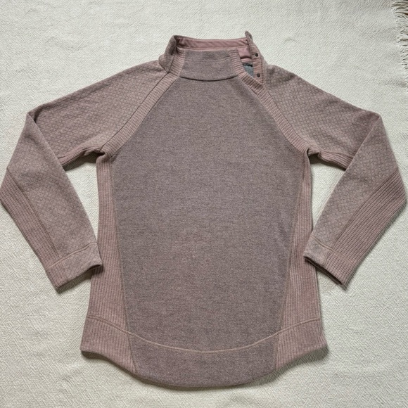 Prana Women's Sweater in Light Pink - Picture 2 of 9